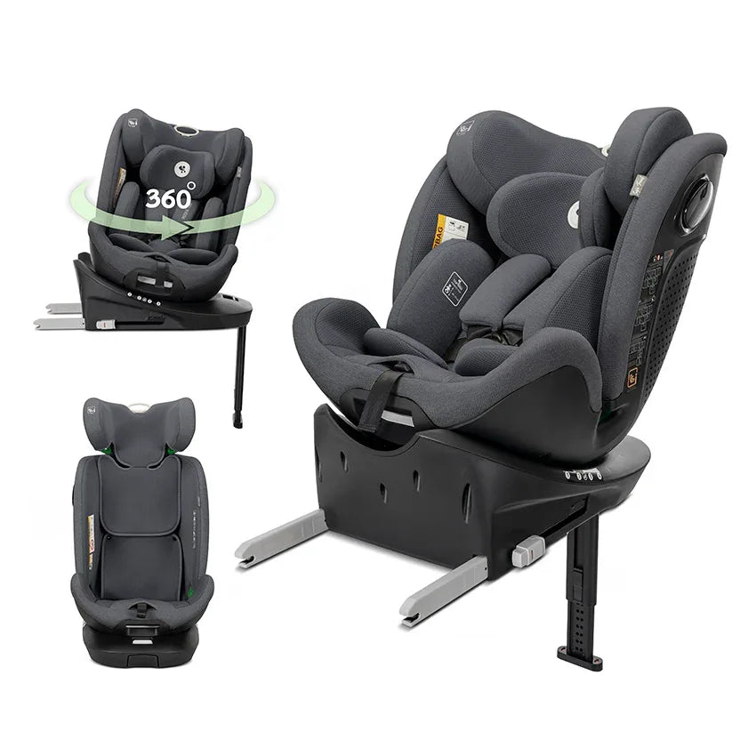 СТОЛ ЗА КОЛА PERSEUS GREY i-Size ISOFIX 40-150 CM by Lorelli Premium