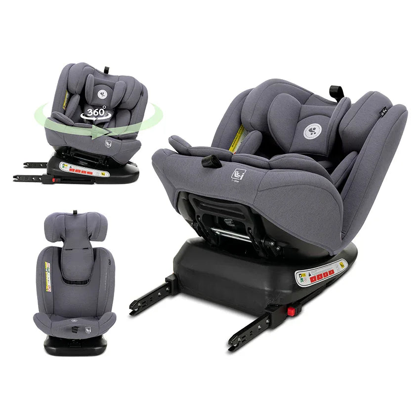 СТОЛ ЗА КОЛА CAPELLA GREY i-Size 40-150 CM ISOFIX, by Lorelli Classic