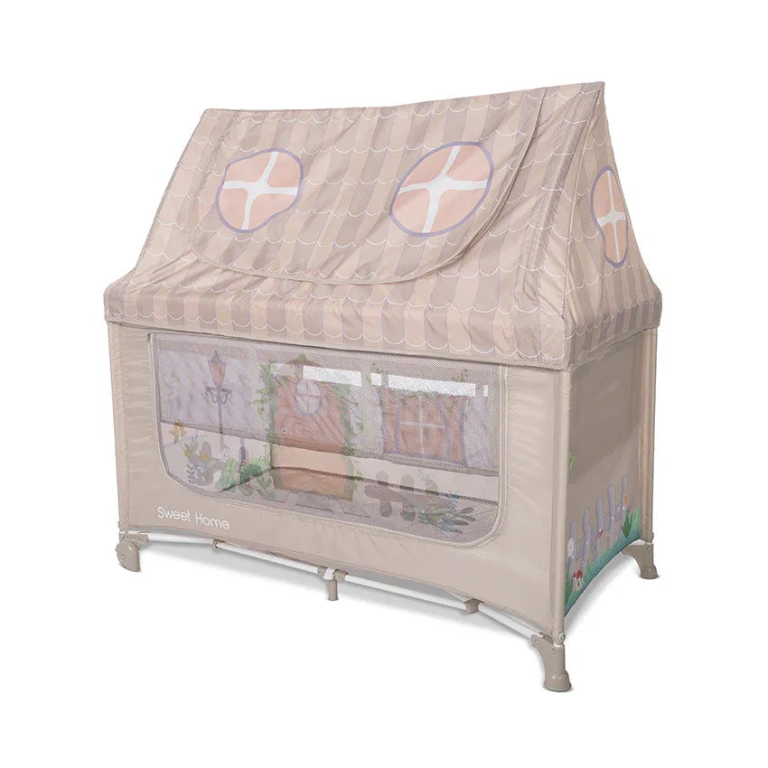 КОШАРА SWEET HOME 2 НИВА С ПОКРИВ BEIGE by Lorelli Premium