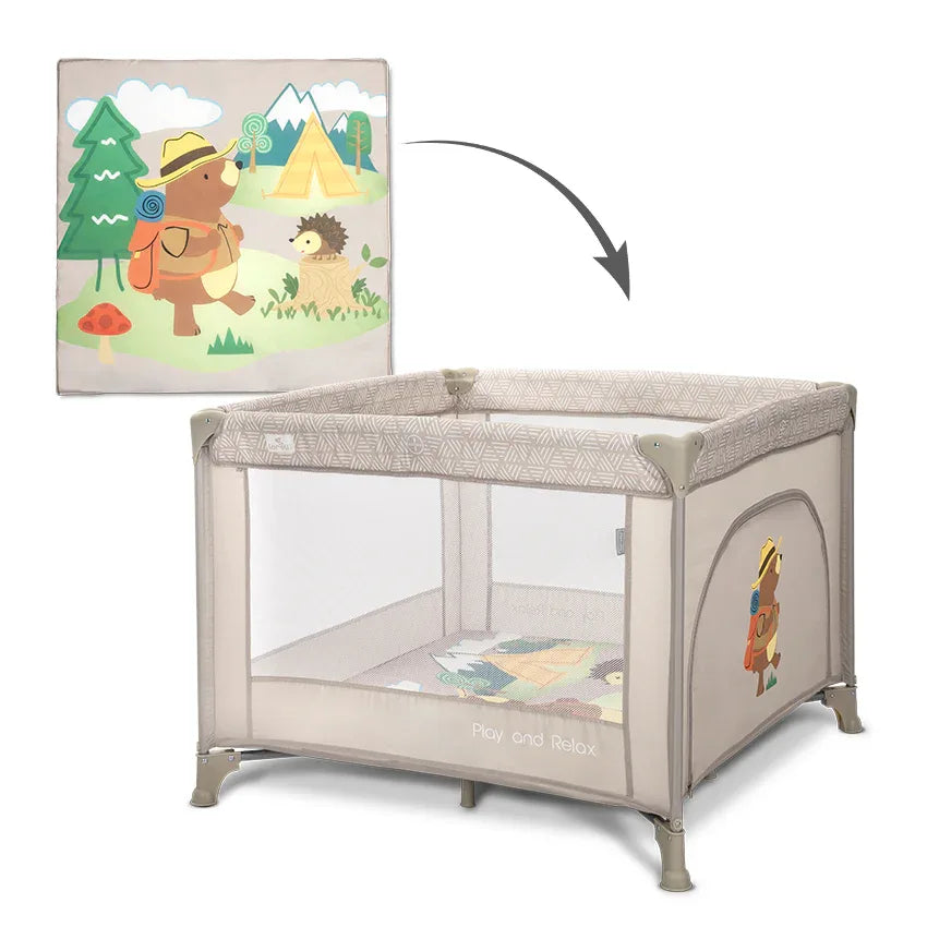 КОШАРА ЗА ИГРА PLAY N RELAX BEIGE CAMPING by Lorelli Classic