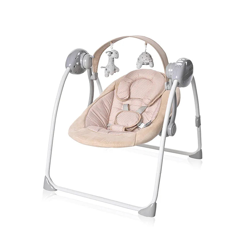 ЛЮЛКА PORTOFINO BEIGE DOTS подарък към REYA 2in1 by Lorelli Classic