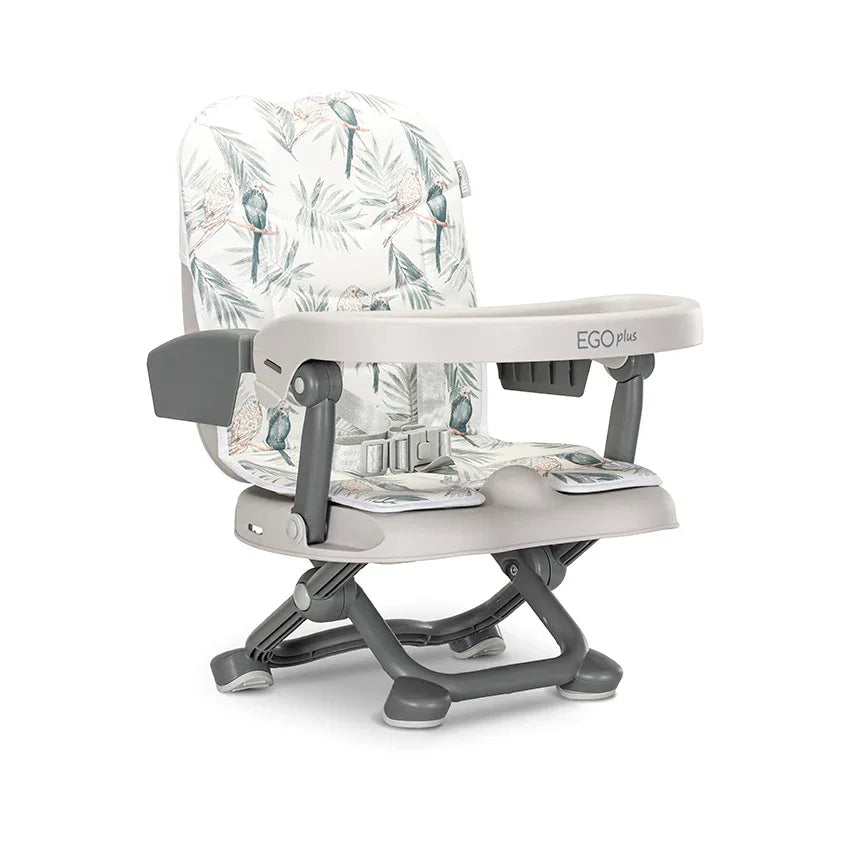 СТОЛ ЗА ХРАНЕНЕ EGO PLUS 2в1 GREY PARROTS ЕКО КОЖА by Lorelli Classic