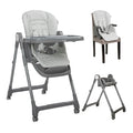 СТОЛ ЗА ХРАНЕНЕ 3В1 CHEF GREY LEATHER by Lorelli Premium