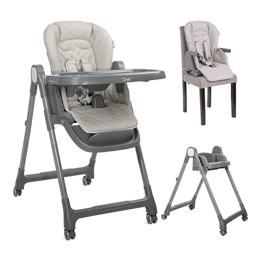 СТОЛ ЗА ХРАНЕНЕ 3В1 CHEF BEIGE LEATHER by Lorelli Premium