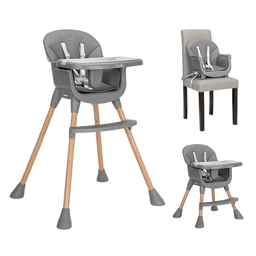 СТОЛ ЗА ХРАНЕНЕ 3 В 1 VANILLA GREY by Lorelli Classic