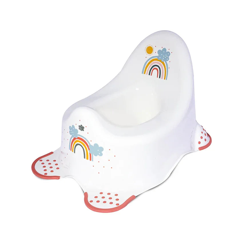 ДЕТ.ГЪРНЕ АНАТОМИЧНО RAINBOW WHITE NEW by Lorelli Classic