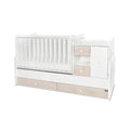 ЛЕГЛО MiniMAX 190/72 ЦВЯТ БЯЛО/СВЕТЪЛ ДЪБ NEW by Lorelli Classic
