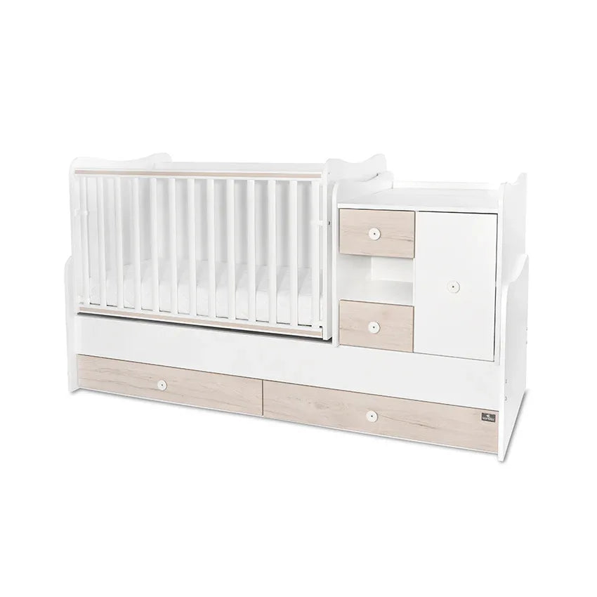ЛЕГЛО MiniMAX 190/72 ЦВЯТ БЯЛО/СВЕТЪЛ ДЪБ NEW by Lorelli Classic