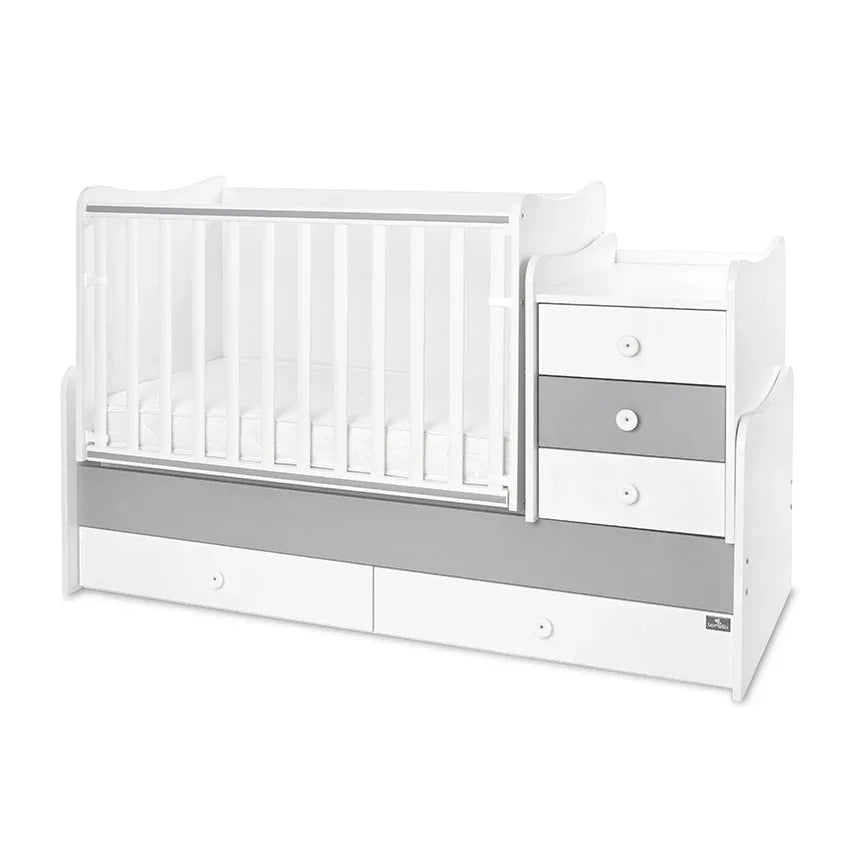 ЛЕГЛО MAXI PLUS NEW 70/160 БЯЛО/STONE GREY-3BOX by Lorelli Classic