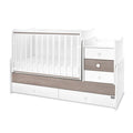 ЛЕГЛО MAXI PLUS NEW 70/160 БЯЛО/КАФЕ-3BOX by Lorelli Classic