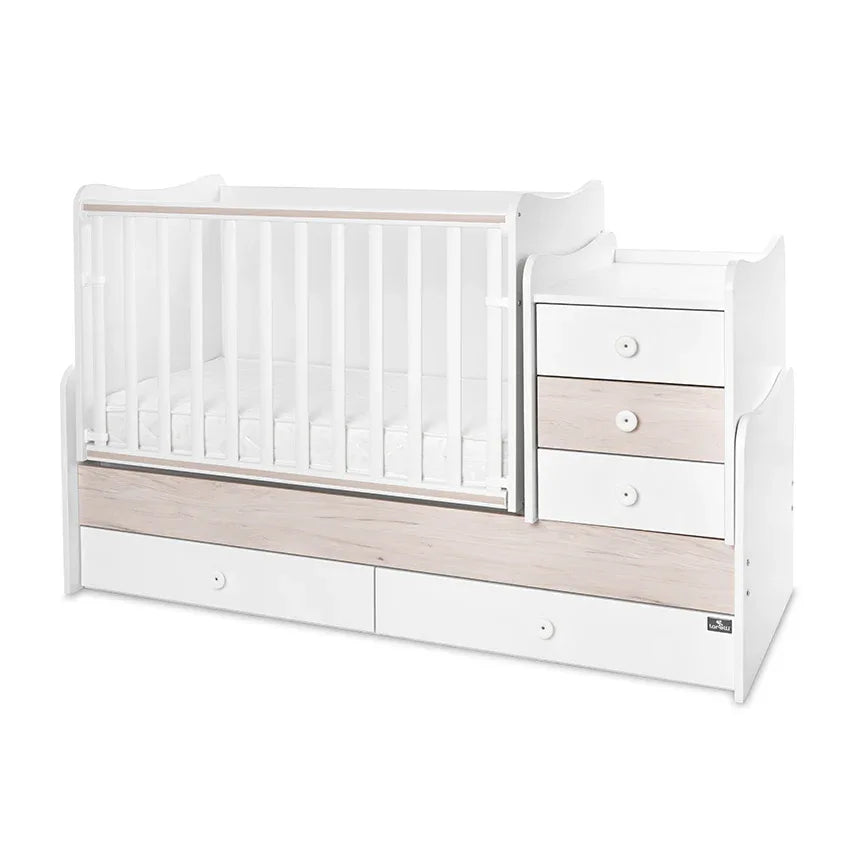 ЛЕГЛО MAXI PLUS NEW 70/160 БЯЛО/СВЕТЪЛ ДЪБ-3BOX by Lorelli Classic