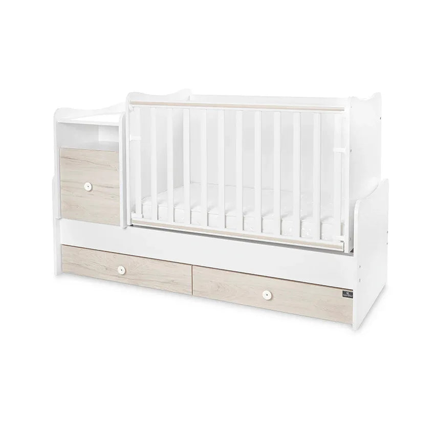 ЛЕГЛО TREND PLUS 70/160 ЦВЯТ БЯЛО/СВЕТЪЛ ДЪБ -3box by Lorelli Classic