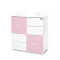 ШКАФ ЦВЯТ БЯЛО/ORCHID PINK-2BOX by Lorelli Classic