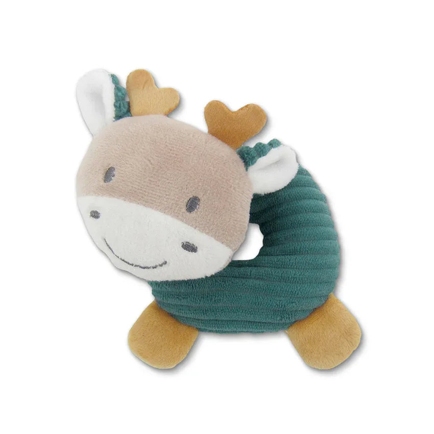 ДРЪНКАЛКА DONUT NATURAL ЕЛЕНЧЕ СИНЬО by Lorelli Toys