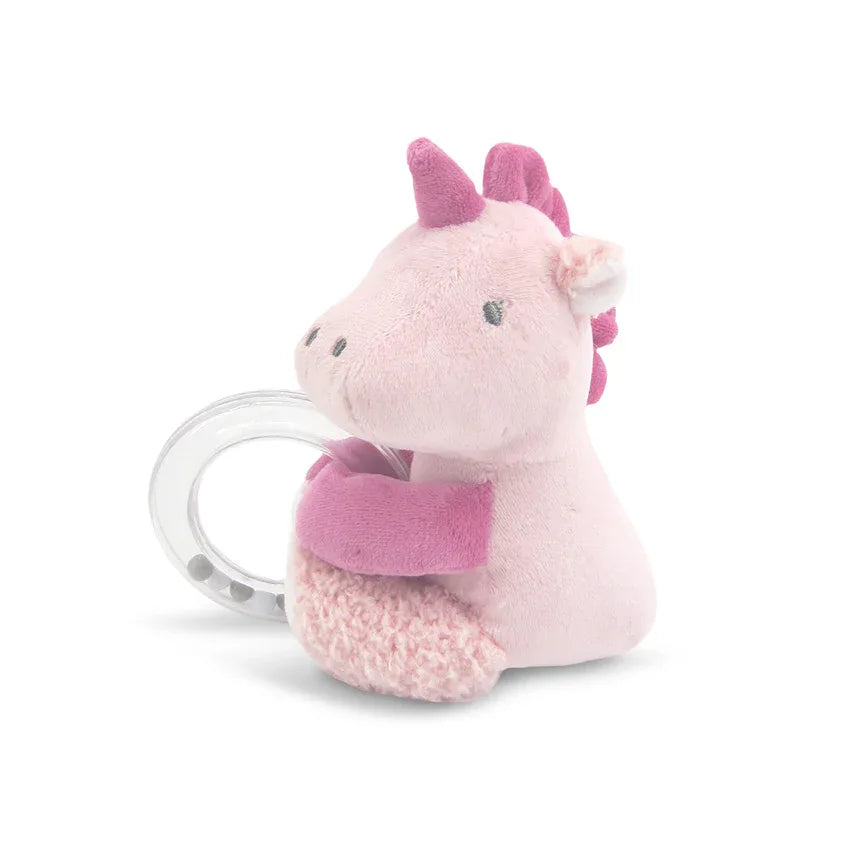 ИГРАЧКА С КРЪГ ЕДНОРОГ РОЗОВ NATURAL by Lorelli Toys