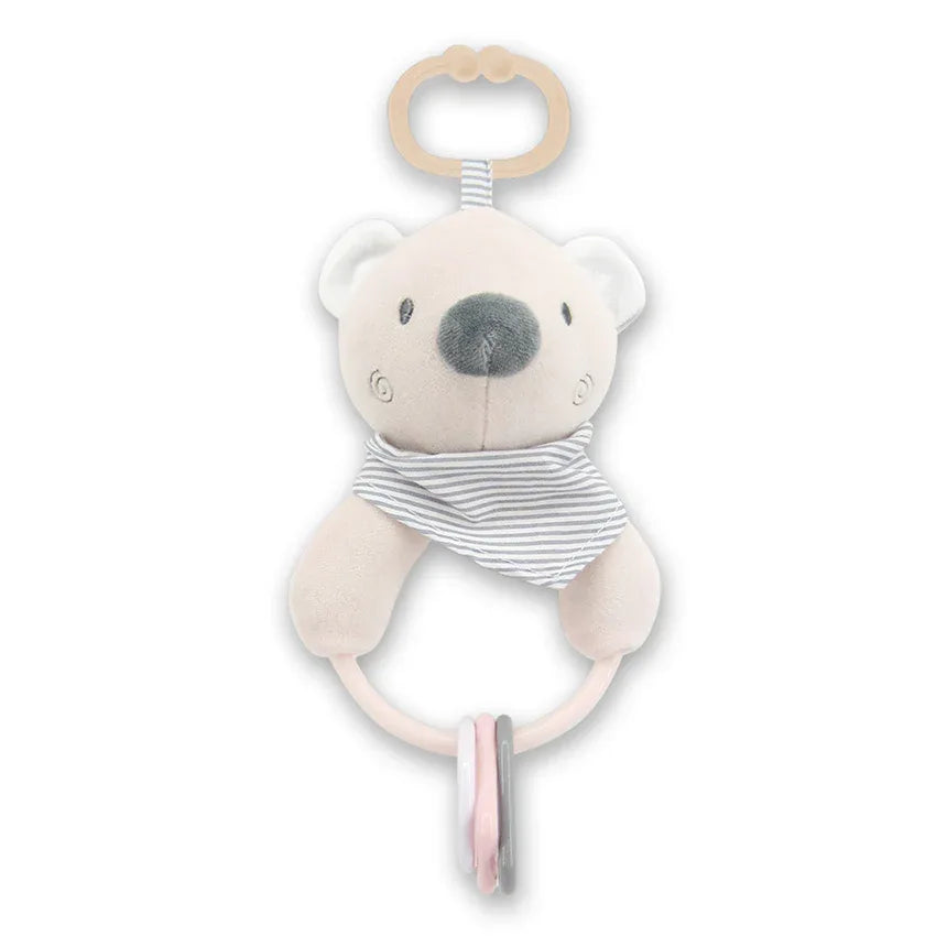 ДРЪНКАЛКА ФИГУРИ МЕЧЕ БЕЖОВО NATURAL by Lorelli Toys