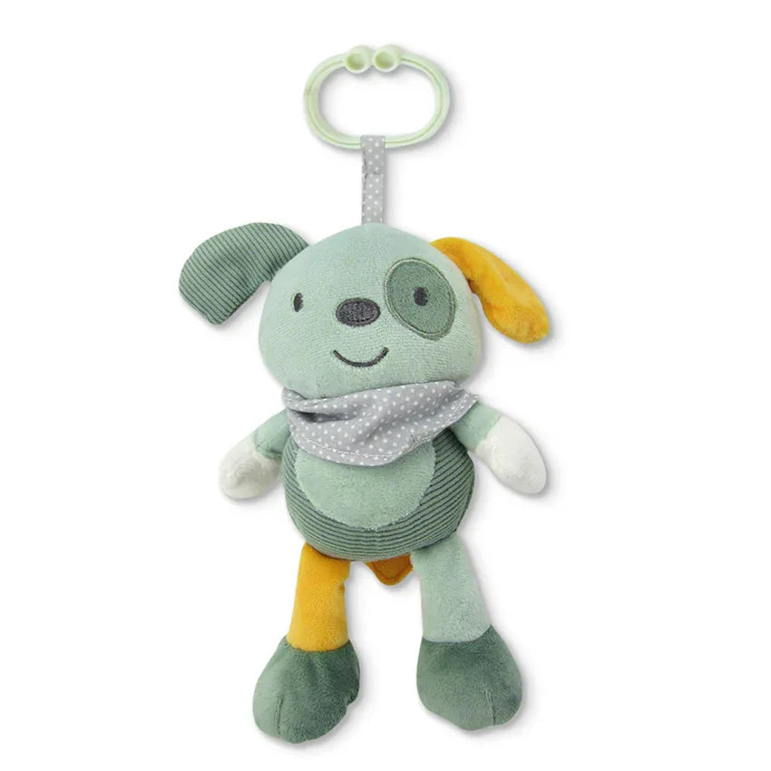МУЗИКАЛНА ИГРАЧKA КУЧЕ ЗЕЛЕНО NATURAL by Lorelli Toys