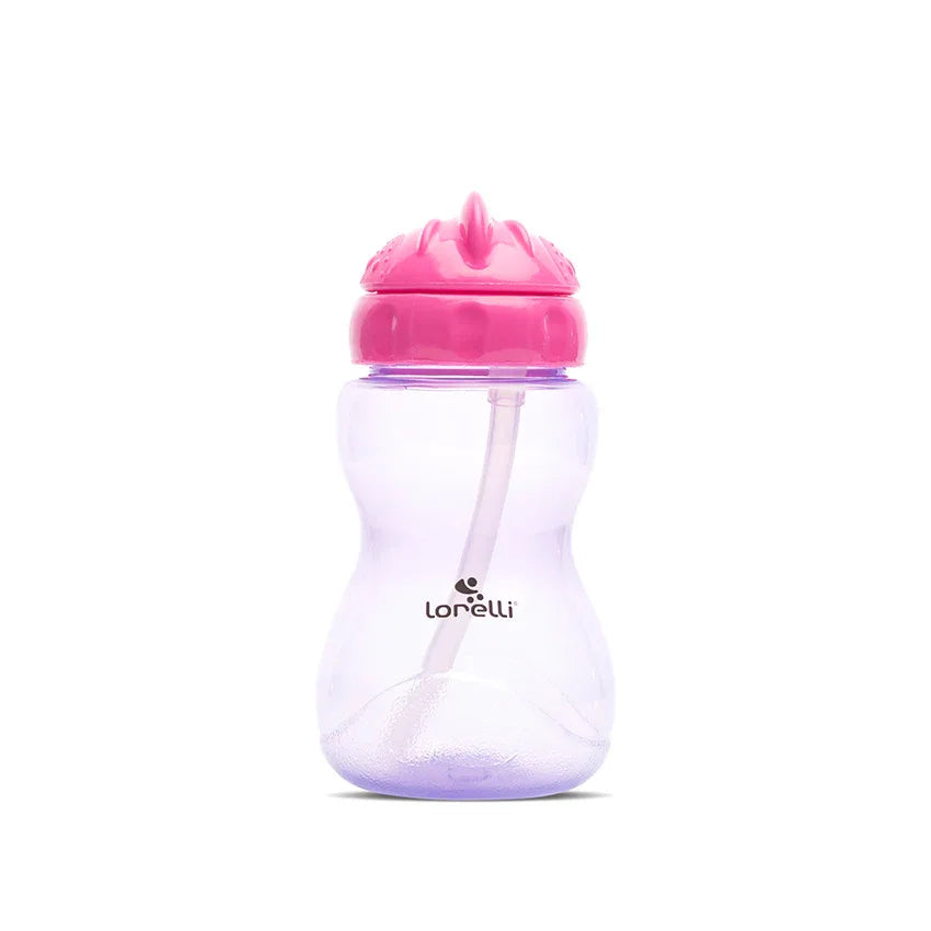 МИНИ СПОРТНА БУТИЛКА PINK/PURPLE със сламка by Baby Care