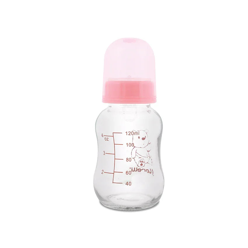 СТЪКЛЕНО ШИШЕ 120 МЛ BLUSH PINK by Baby Care