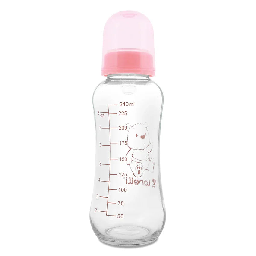 СТЪКЛЕНО ШИШЕ 240 МЛ BLUSH PINK by Baby Care