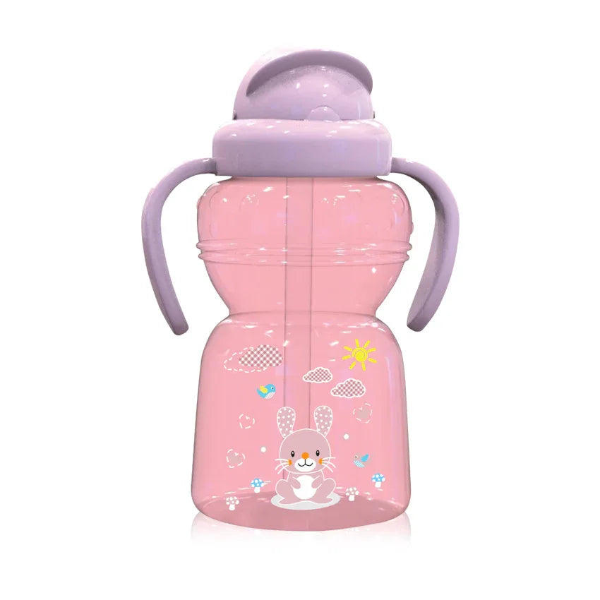 СПОРТНА БУТИЛКА С ДРЪЖКИ 325 ML BLUSH PINK by Baby Care