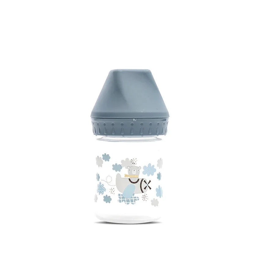 ШИШЕ С ШИРОКО ГЪРЛО MY FRIEND 125ML CAMEO BLUE by MyFRIEND