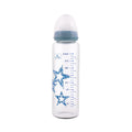 СТЪКЛЕНО ШИШЕ ANTI COLIC 240 МЛ MOONLIGH BLUE by Baby Care