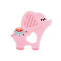 СИЛИКОНОВА ГРИЗАЛКА СЛОНЧЕ LUCKY РОЗОВА by Baby Care
