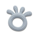 СИЛИКОНОВА ГРИЗАЛКА ОКТОПОД NATURAL GREY by Lorelli Premium