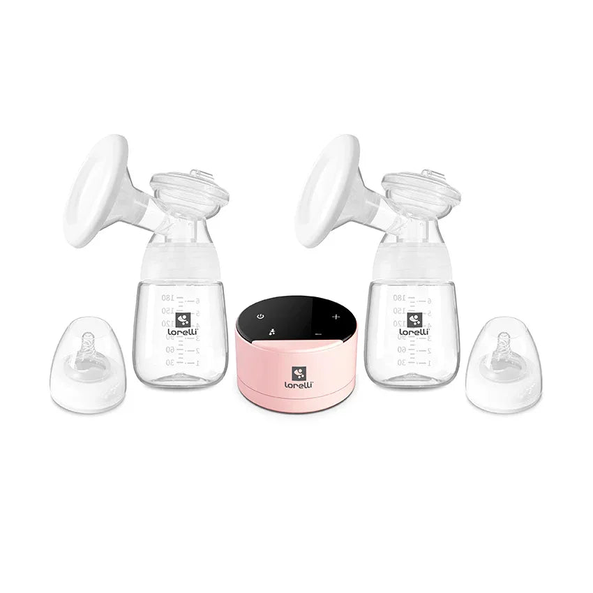 ДВОЙНА ЕЛ. ПОМПА DAILY COMFORT PINK & BLACK by Lorelli Premium