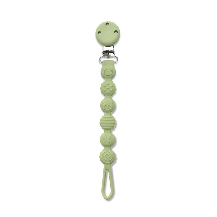 СИЛИКОНОВ ДЪРЖАЧ ЗА БИБЕРОН NATURAL FRESH GREEN by Lorelli Premium