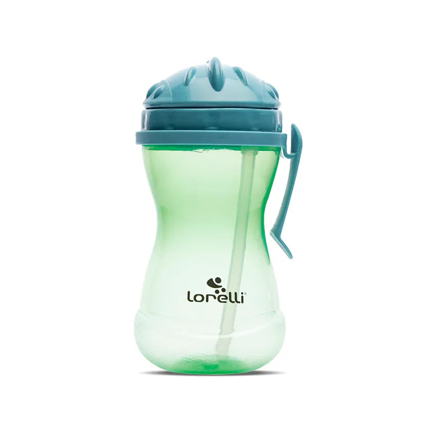 СПОРТНА БУТИЛКА С ДРЪЖКA BLUE/GREEN и сламка by Baby Care