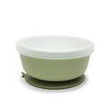 СИЛИКОНОВА ВАКУУМ КУПА С КАПАК NATURAL FRESH GREEN by Lorelli Premium