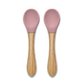 СИЛИКОНОВИ ЛЪЖИЧКИ С БАМБУК 2БР NATURAL DEEP PINK by NATURAL