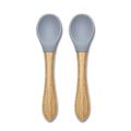 СИЛИКОНОВИ ЛЪЖИЧКИ С БАМБУК 2БР NATURAL GREY by NATURAL