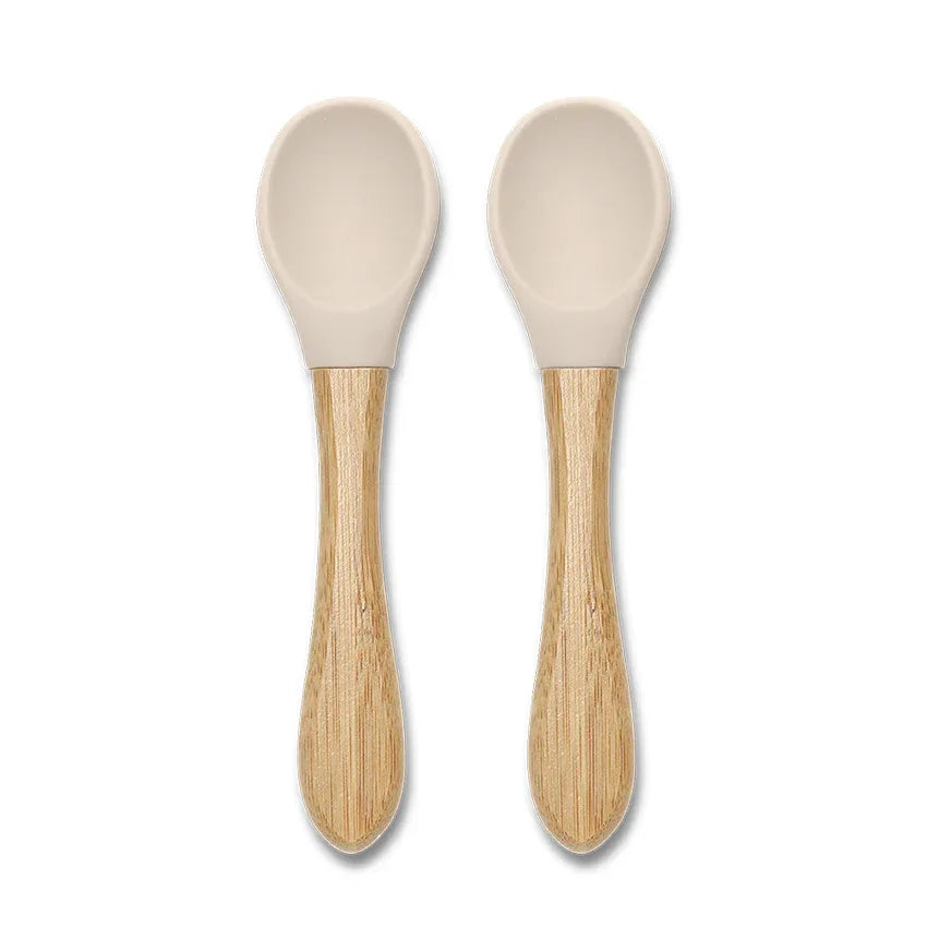 СИЛИКОНОВИ ЛЪЖИЧКИ С БАМБУК 2БР NATURAL BEIGE by NATURAL