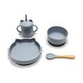 СИЛИКОНОВ СЕТ ЗА ХРАНЕНЕ 4 ЧАСТИ NATURAL GREY by Lorelli Premium