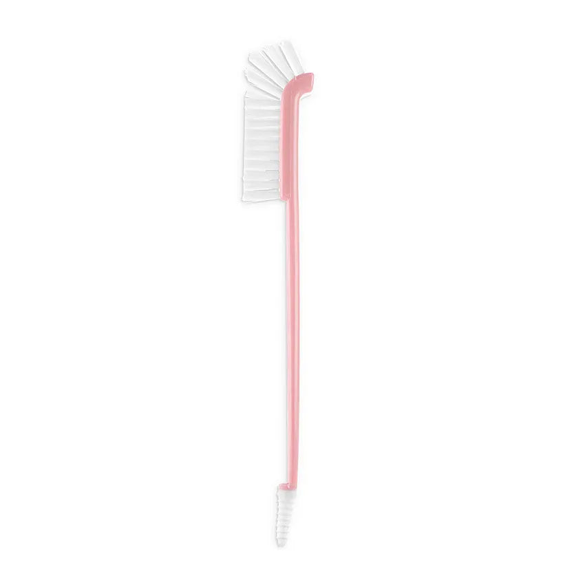ЧЕТКА ЗА ШИШЕ И БИБЕРОН SHELL PINK by Baby Care
