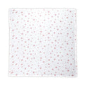 ПАМУЧНА ПЕЛЕНА 80/80 СМ WHITE WITH ROSE STARS by Lorelli Classic