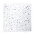 ПАМУЧНА ПЕЛЕНА 80/80 СМ WHITE WITH GREY STARS by Lorelli Classic