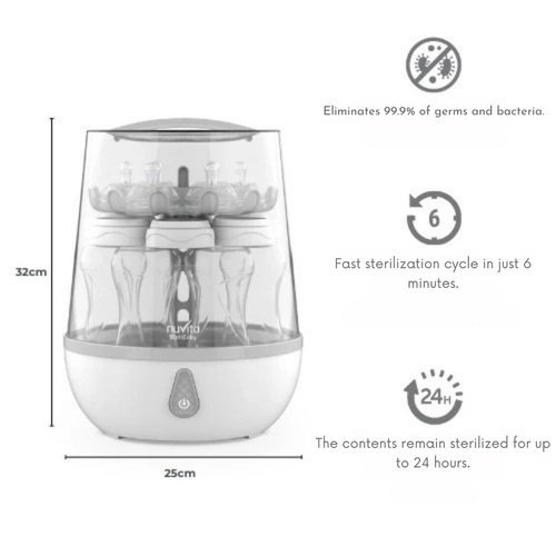 1083 Nuvita Парен стерилизатор за 6 шишета Sterieasy