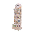 СТЕЛАЖ 63х32,6х193,6+30бр. шиш PVC двоен L20 NATURAL by Lorelli Premium