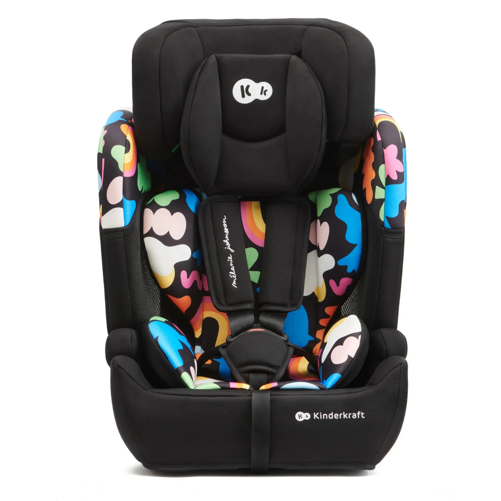 Kinderkraft столче за кола COMFORT UP i-Size HAPPY SHAPES by KinderKraft
