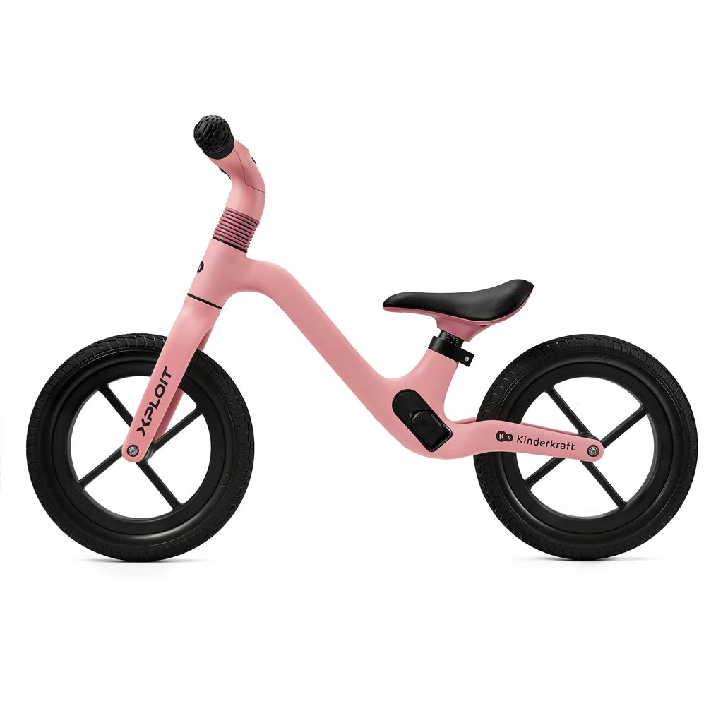 Kinderkraft XPLOIT колело за баланс BUBBLEGUM PINK by KinderKraft