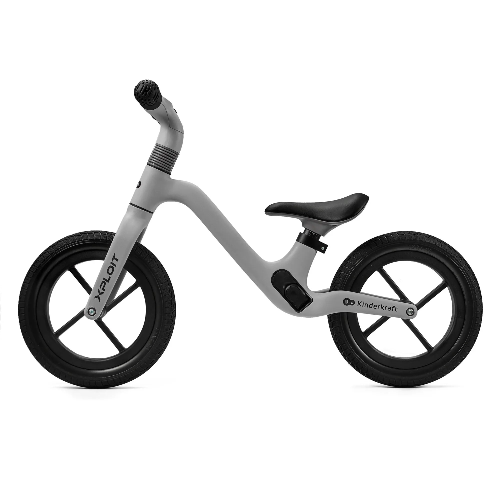 Kinderkraft XPLOIT колело за баланс MOONSTONE SILVER by KinderKraft