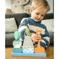 Дървена низанка, котета by Orange Tree Toys