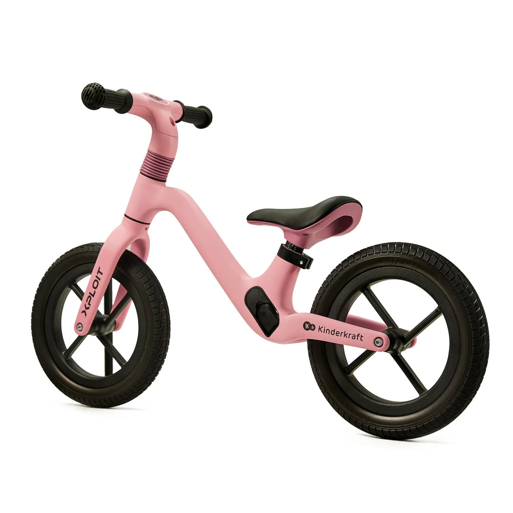 Kinderkraft XPLOIT колело за баланс BUBBLEGUM PINK by KinderKraft