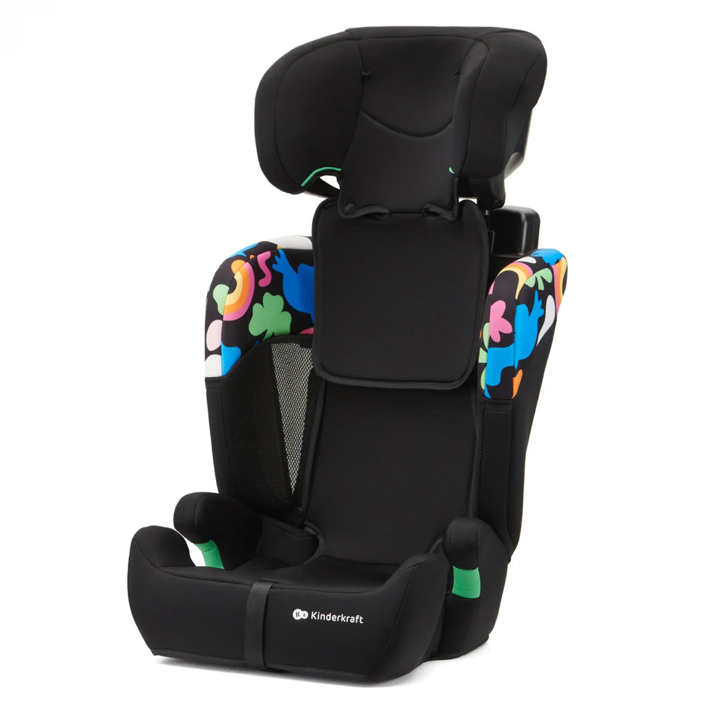Kinderkraft столче за кола COMFORT UP i-Size HAPPY SHAPES by KinderKraft