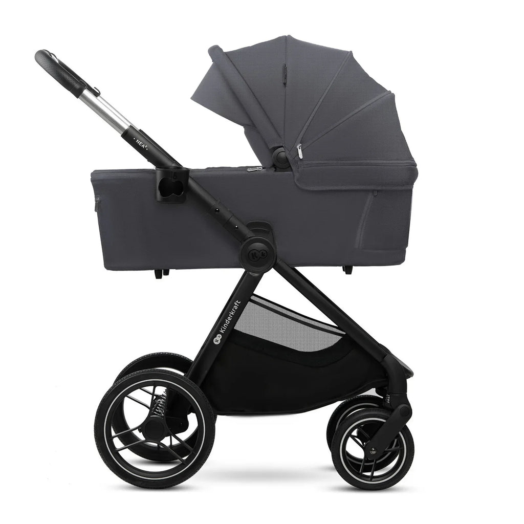 KinderKraft бебешка количка 2в1 NEA 2.0 DEEP GREY by KinderKraft