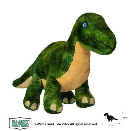 Плюшена играчка, Динозавър Brontosaurus 40см. Wild Planet by Wild Planet